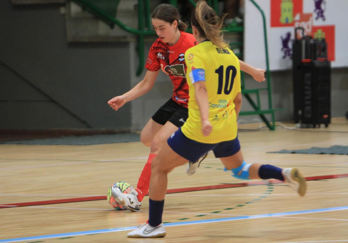 Fotografías del partido entre el Segosala Naturpellet y el Teldeportivo