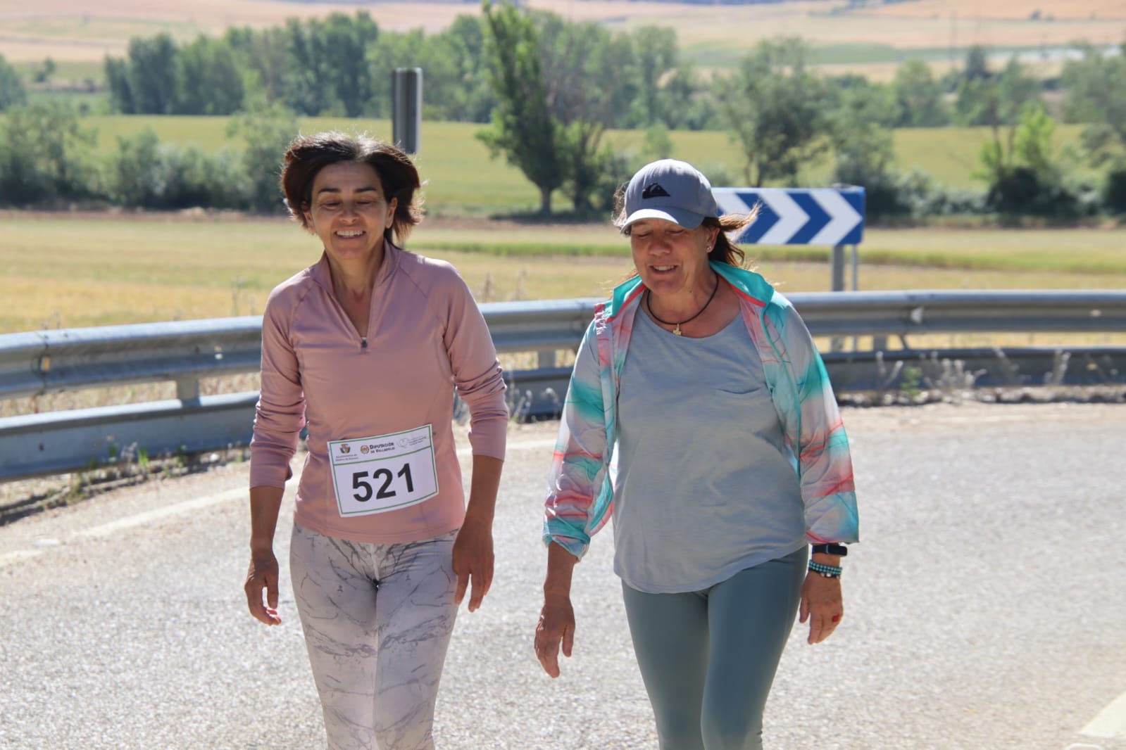 La octava marcha contra el cáncer de Rioseco, en imágenes