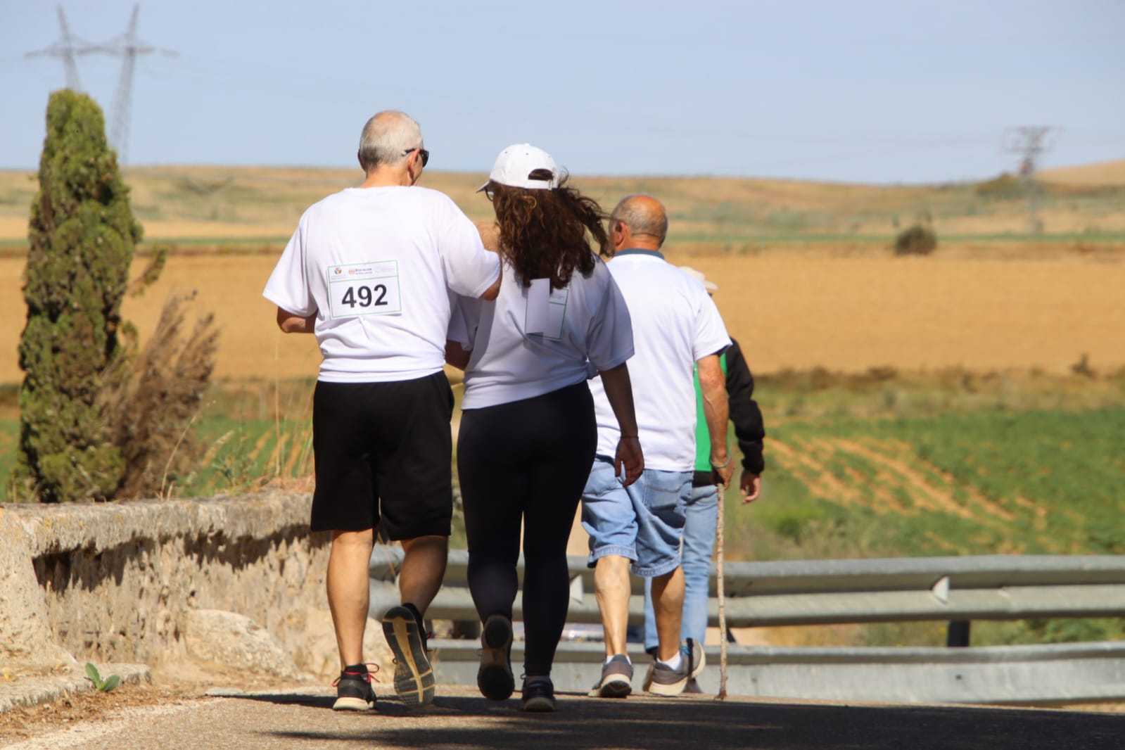 La octava marcha contra el cáncer de Rioseco, en imágenes