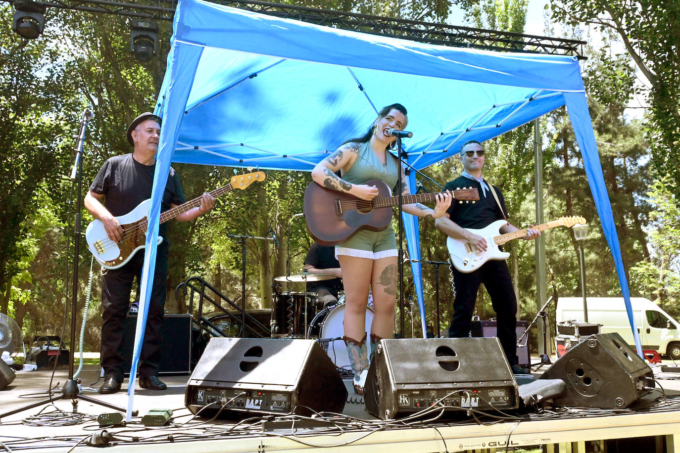 Las imágenes del festival Mirarock celebrado en Santovenia de Pisuerga