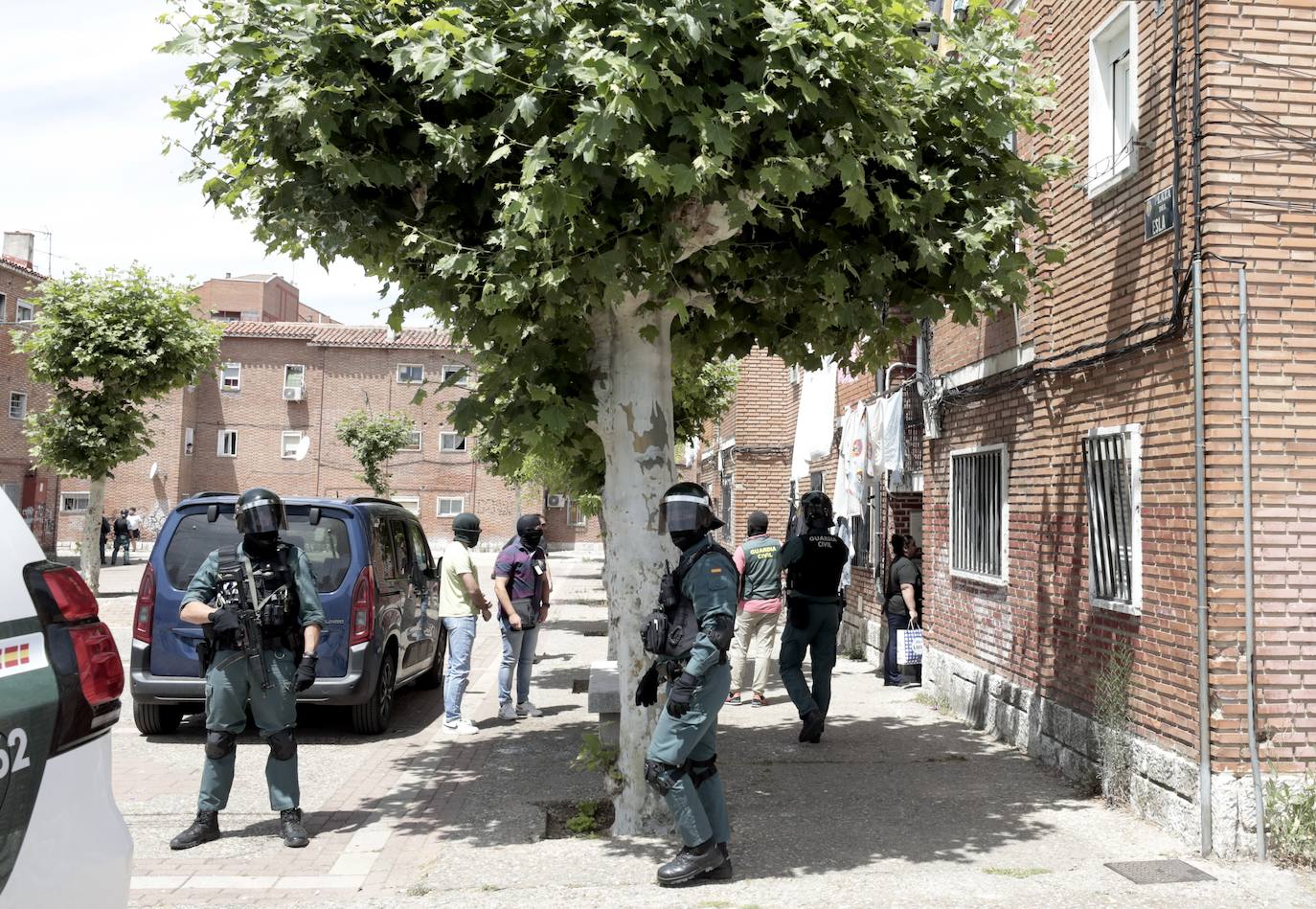 Redada en las Viudas, Valladolid