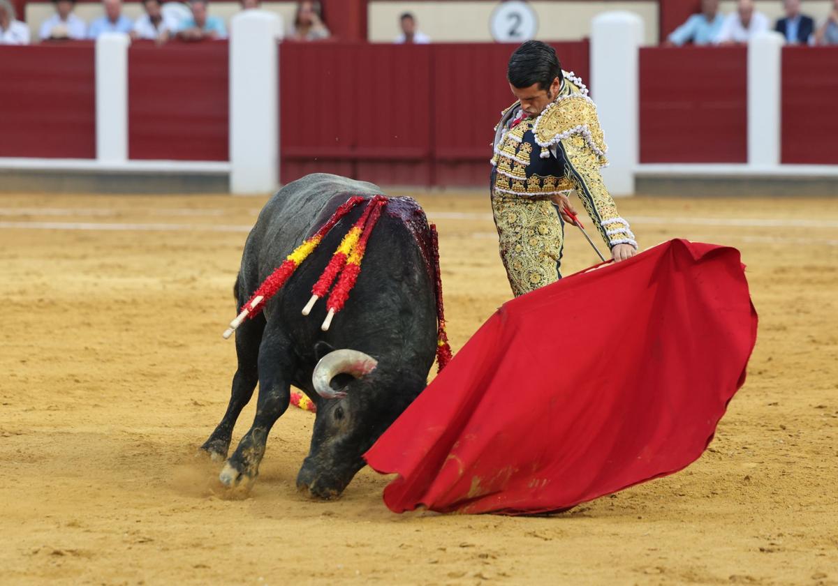 Emilio de Justo, en la feria de San Lorenzo del año pasado.