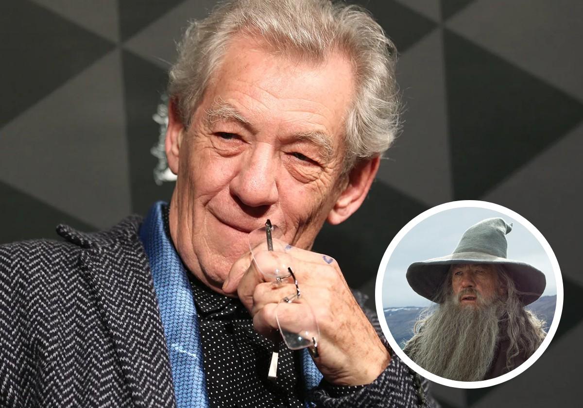 Ian McKellen, Gandalf en 'El señor de los anillos', hospitalizado tras caerse de un escenario