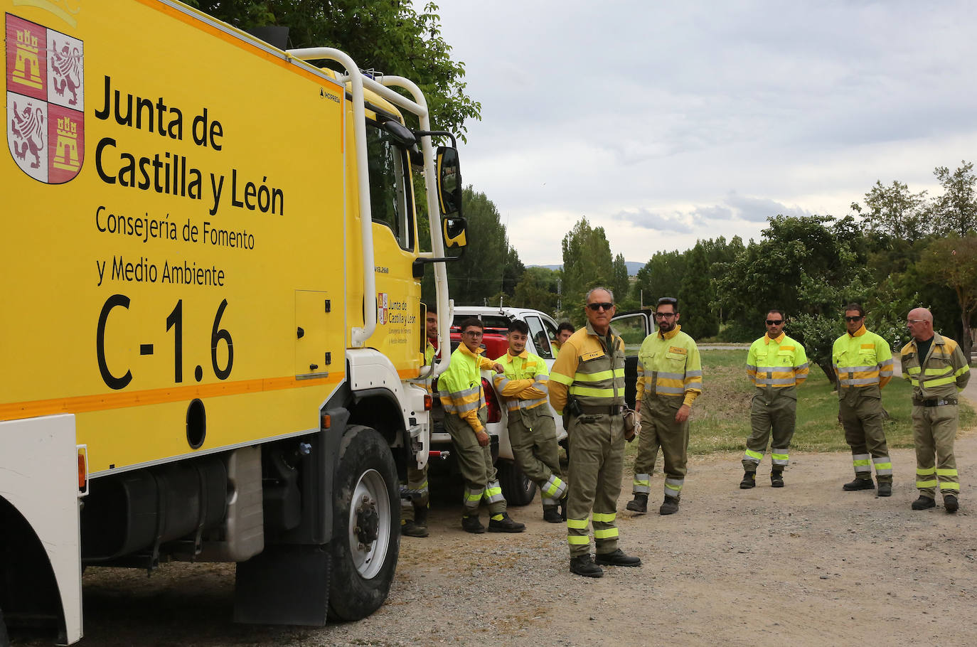 Presentación del dispostivo contra incendios forestales