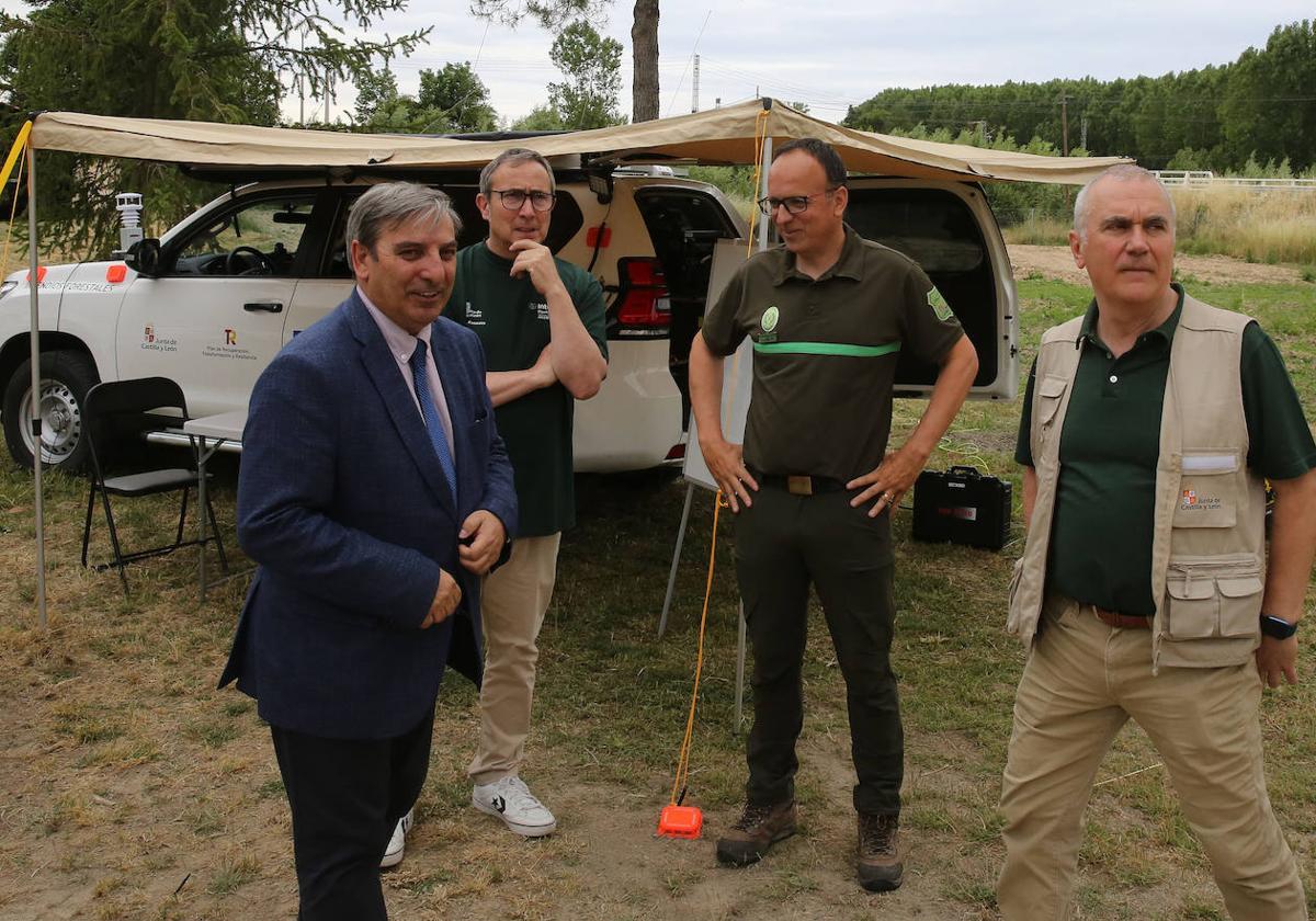 Presentación del dispostivo contra incendios forestales