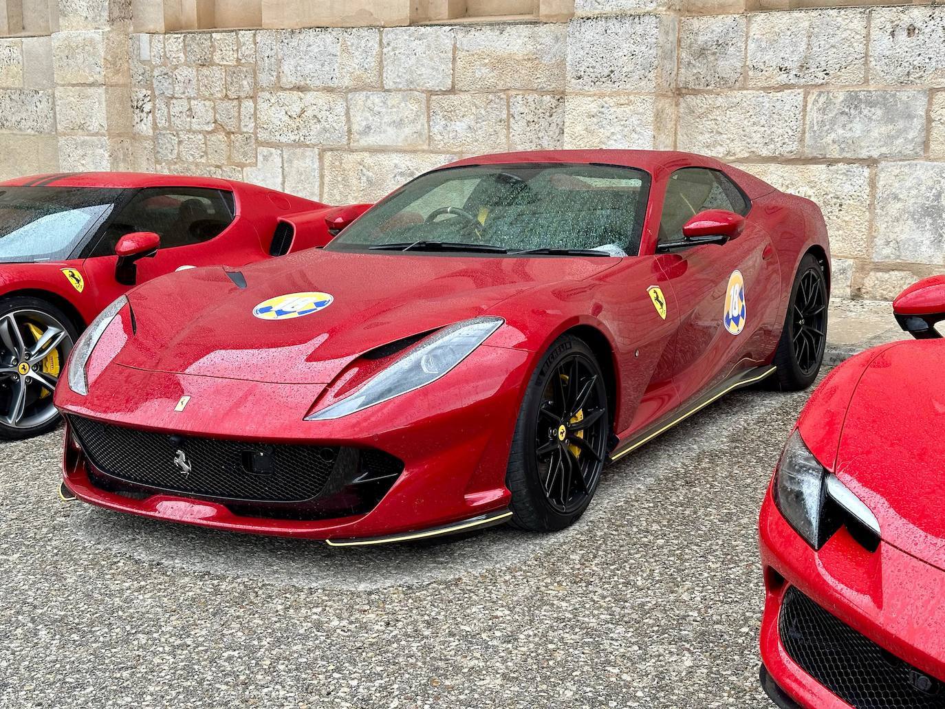 Los Ferrari invaden Abadía de Retuerta