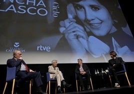 Homenaje a Concha Velasco en el Teatro Calderón de Valladolid.