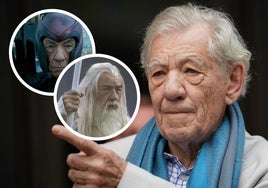 Ian McKellen ha interpretado entre otros personajes a Gandalf y a Magneto.