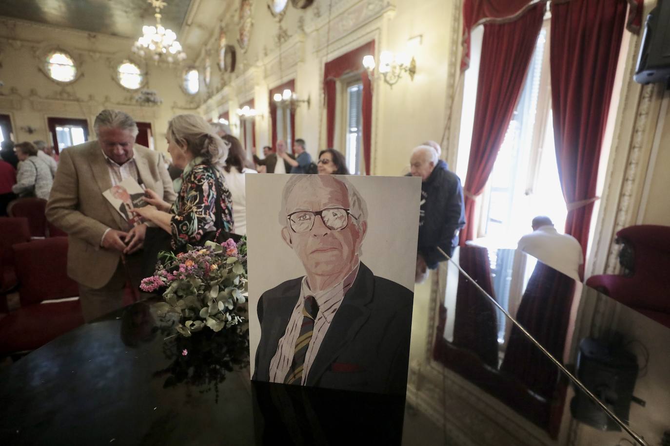 Homenaje a José Luis Lera el pasado 11 de mayo en el Círculo.