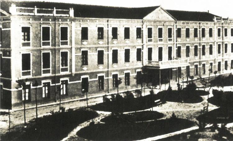 Colegio de Huérfanos de Santiago a principios del siglo XX.