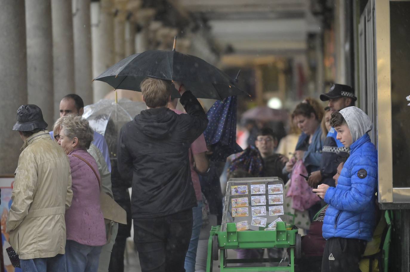 Las imágenes de la fuerte tormenta en Valladolid