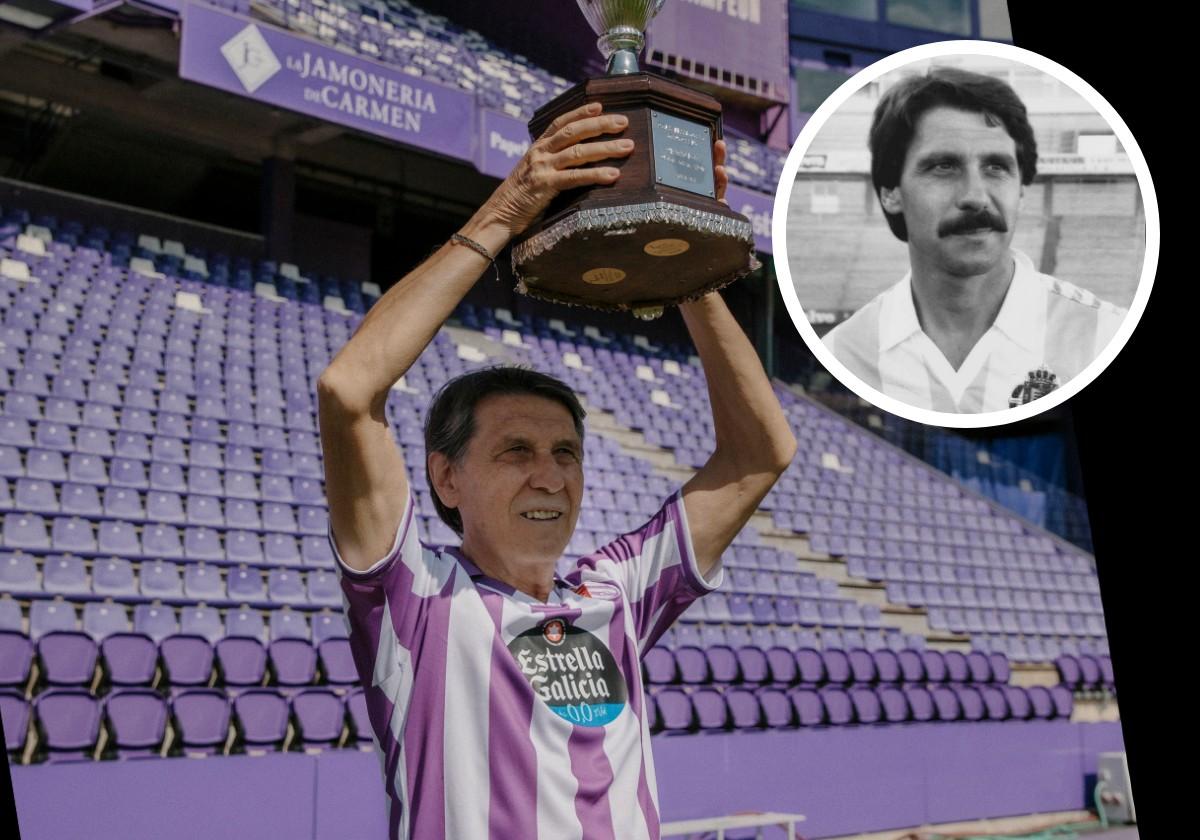 Pepe Moré levanta la Copa de la Liga