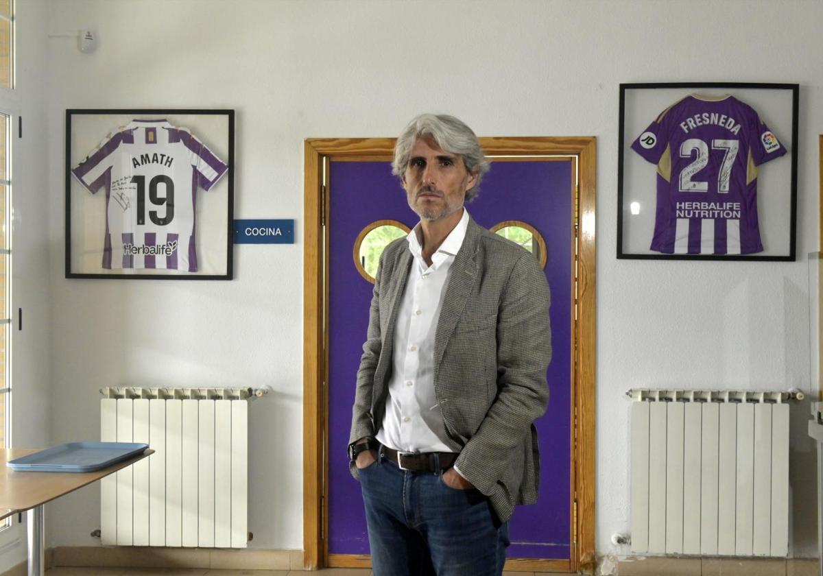 Diego López, en la Residencia de Jóvenes Jugadores esta semana