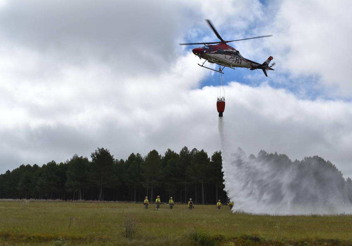 Así es el dispositivo contra incendios en la época de peligro alto