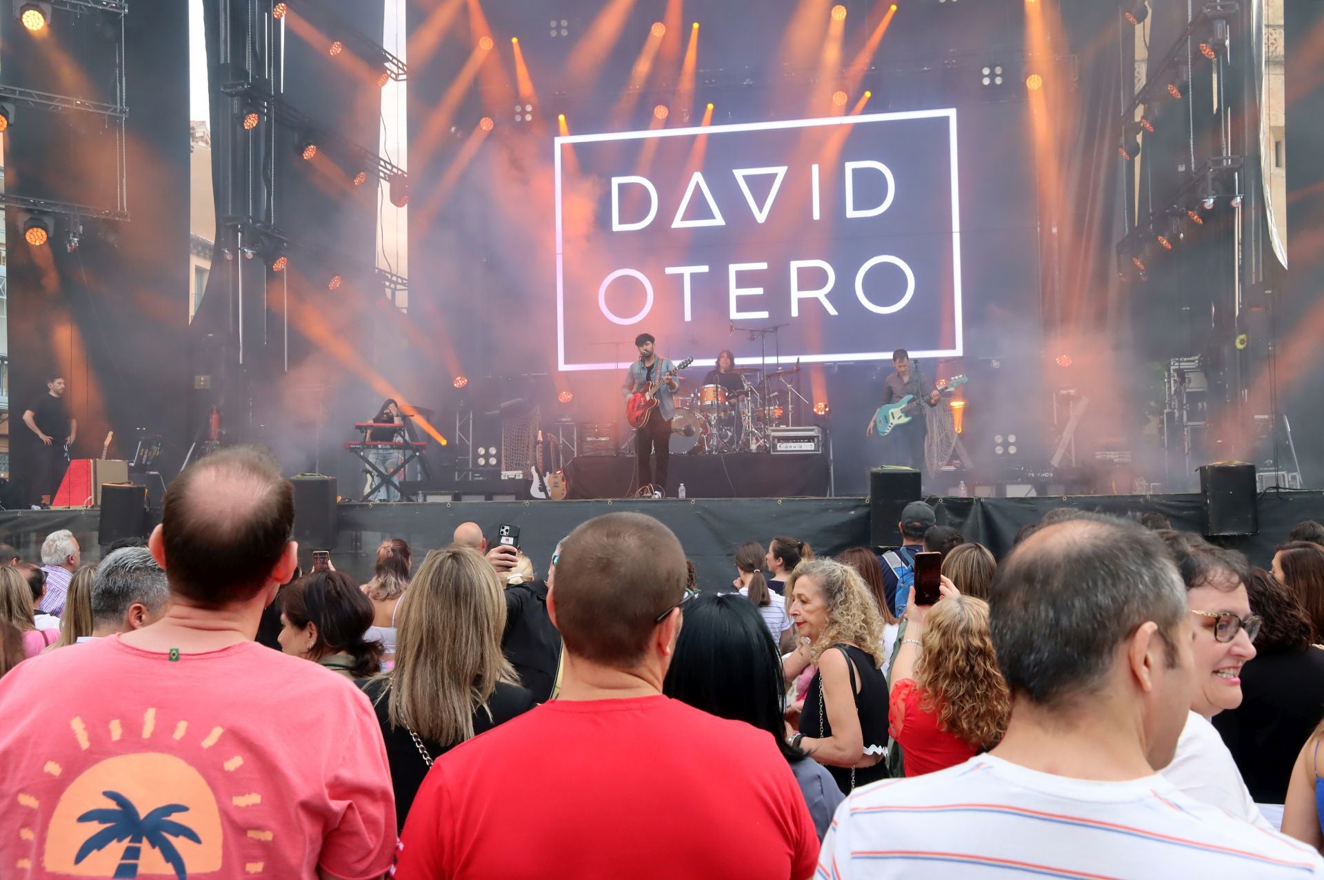 El concierto de David Otero, en imágenes