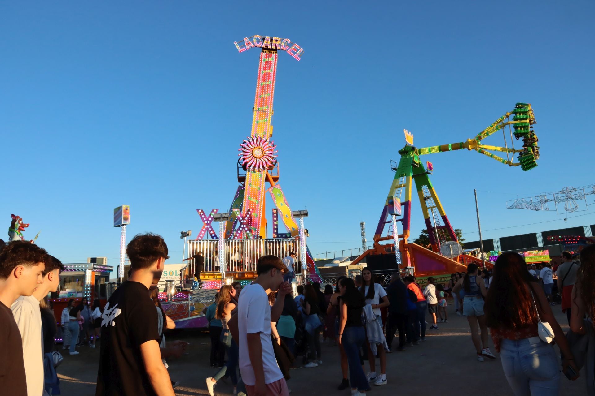 Fotografías del primer día de ferias en La Albuera