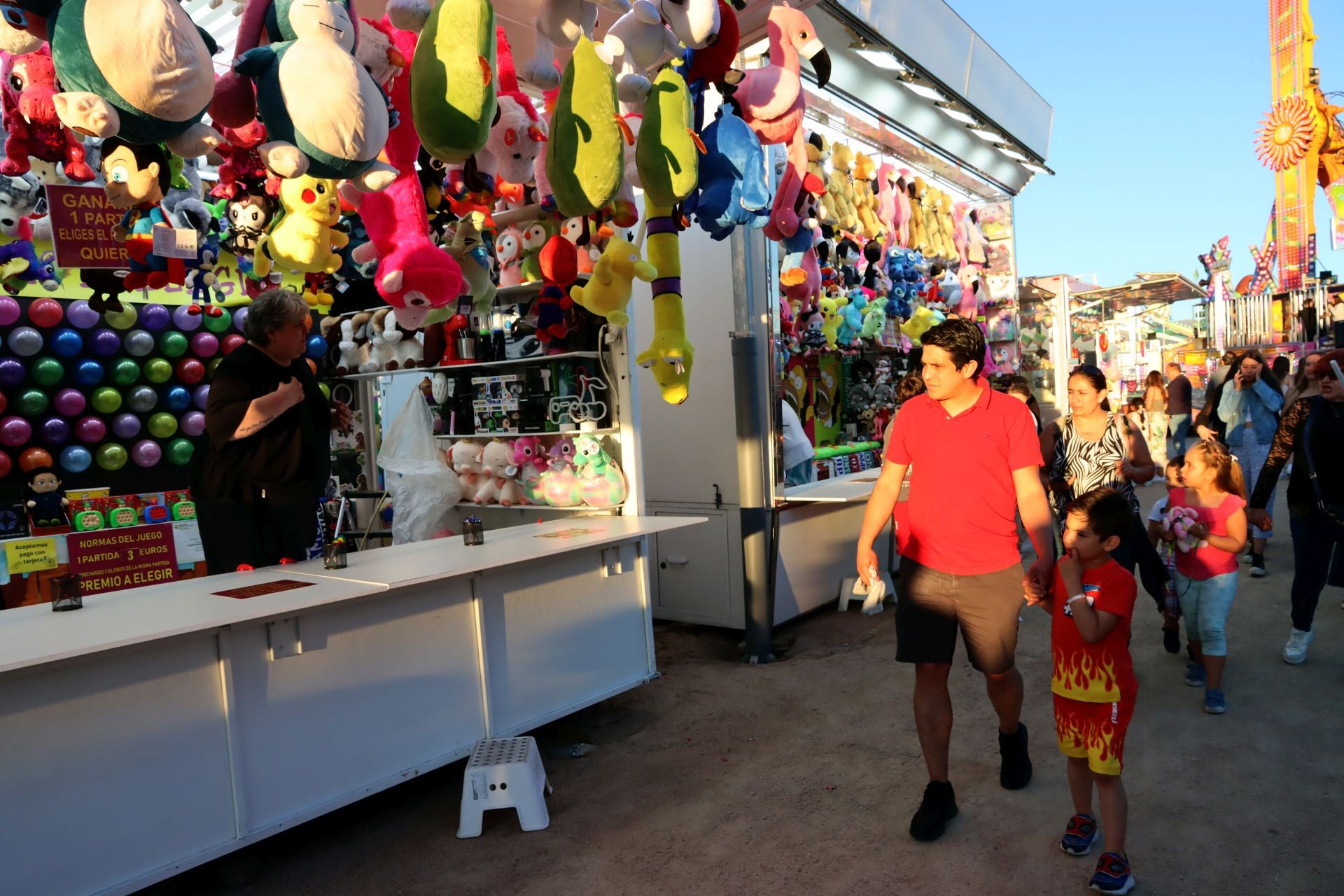 Fotografías del primer día de ferias en La Albuera