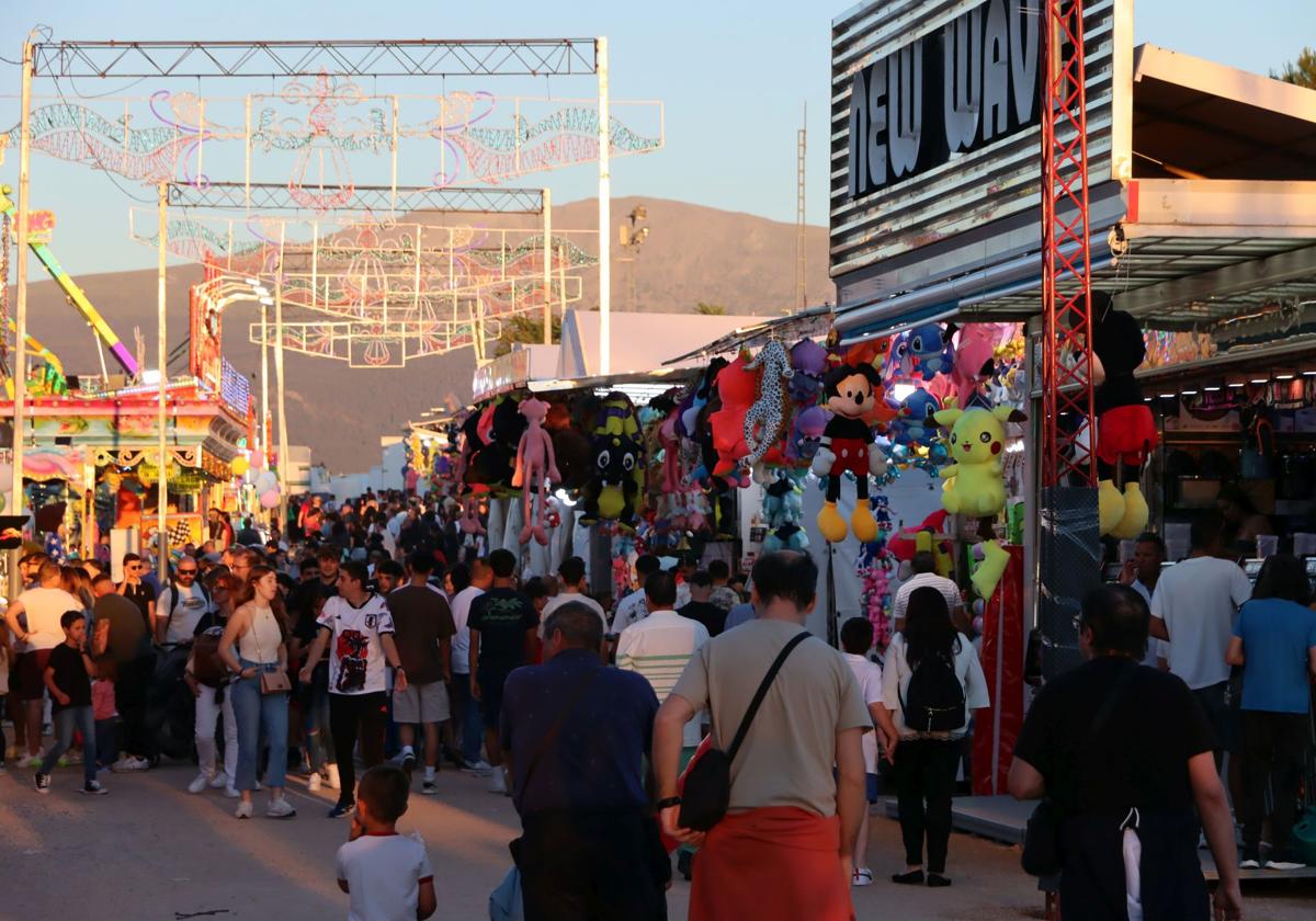 Fotografías del primer día de ferias en La Albuera