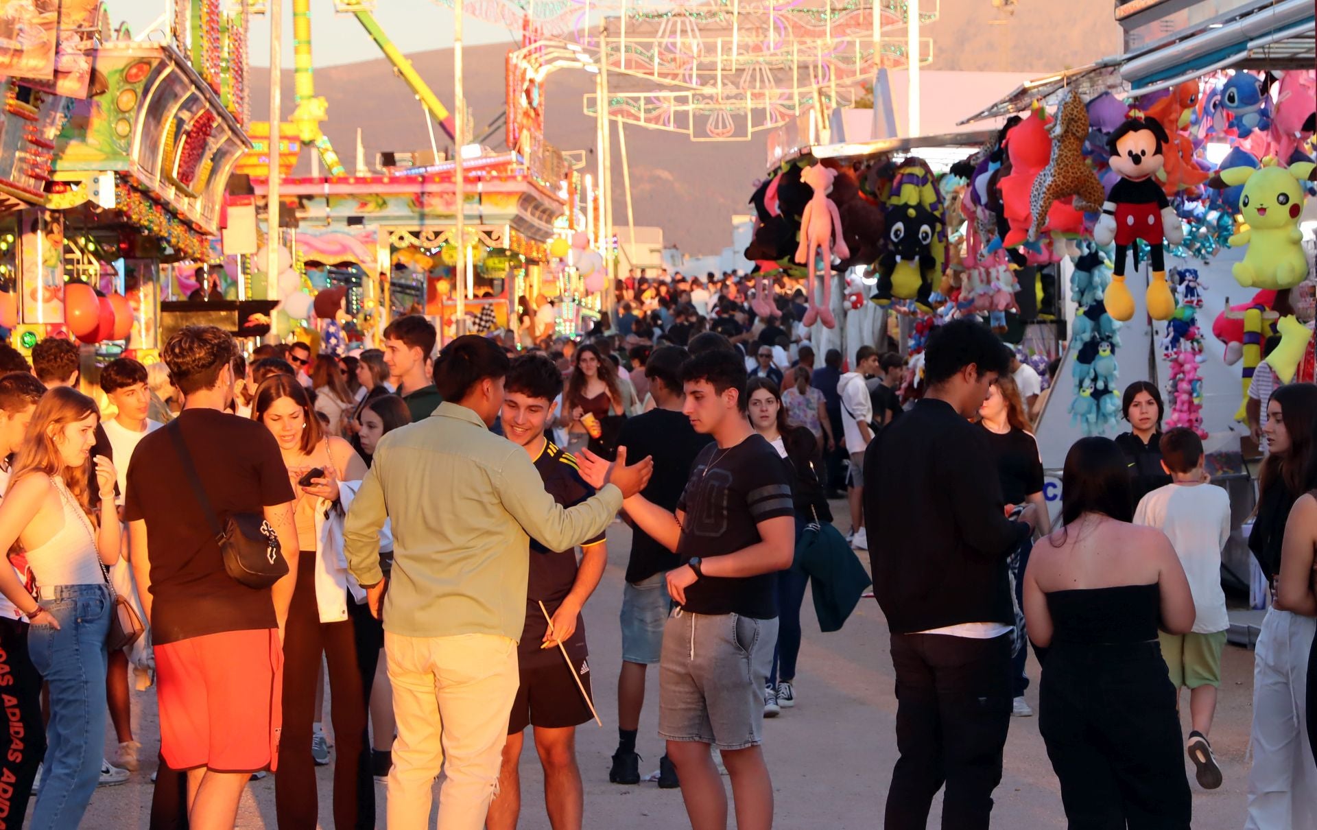 Fotografías del primer día de ferias en La Albuera