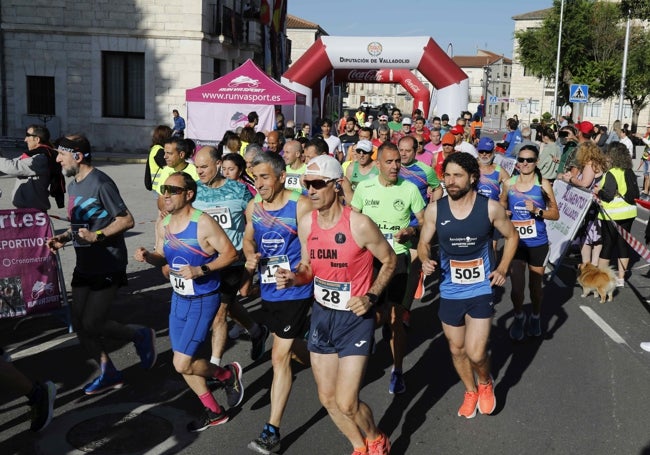 Salida de la media maratón.