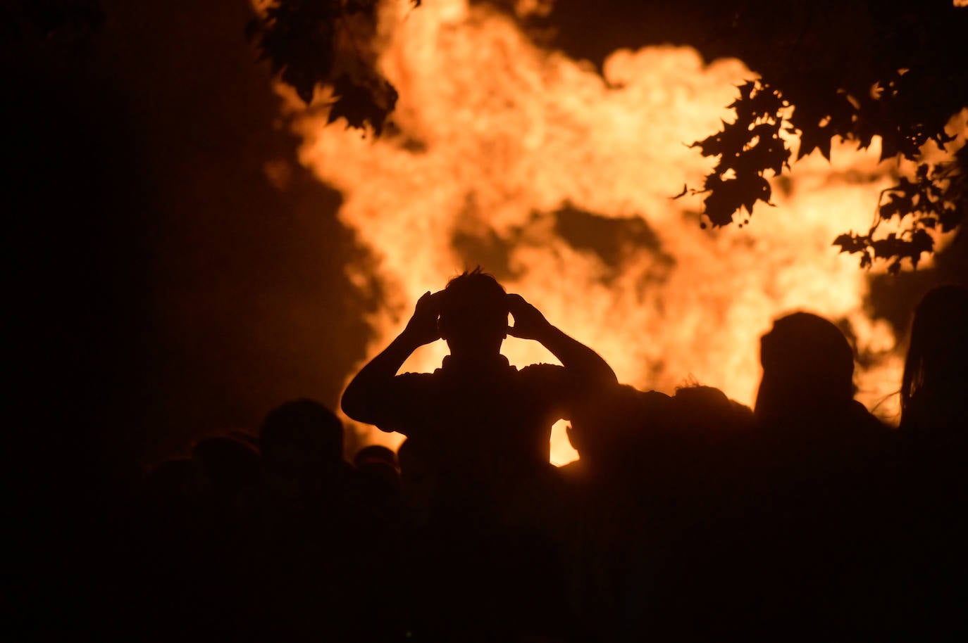 Las imágenes de la noche de San Juan en Valladolid