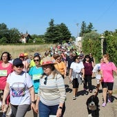 400 personas marchan contra el cáncer en Tudela de Duero