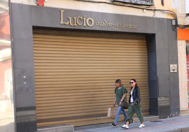 Local que ocupó Casa Lucio, al que se trasladará La Traserilla.