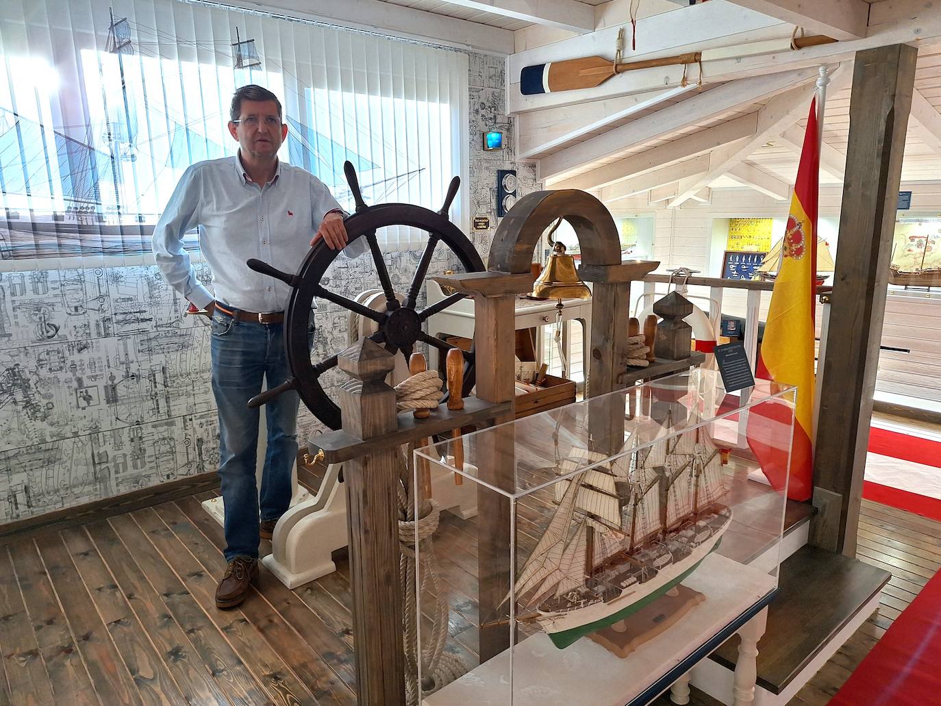 Un museo naval en el corazón de Tierra de Campos