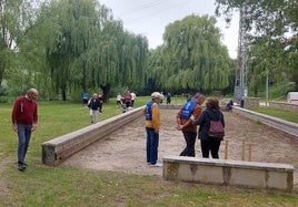 Participantes en el Parque del Plantío.