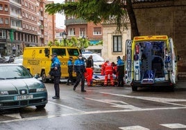 Un atropello en la plaza de San Lázaro.