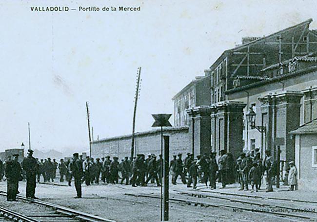 El portillo de la Merced, a comienzos del siglo XX.