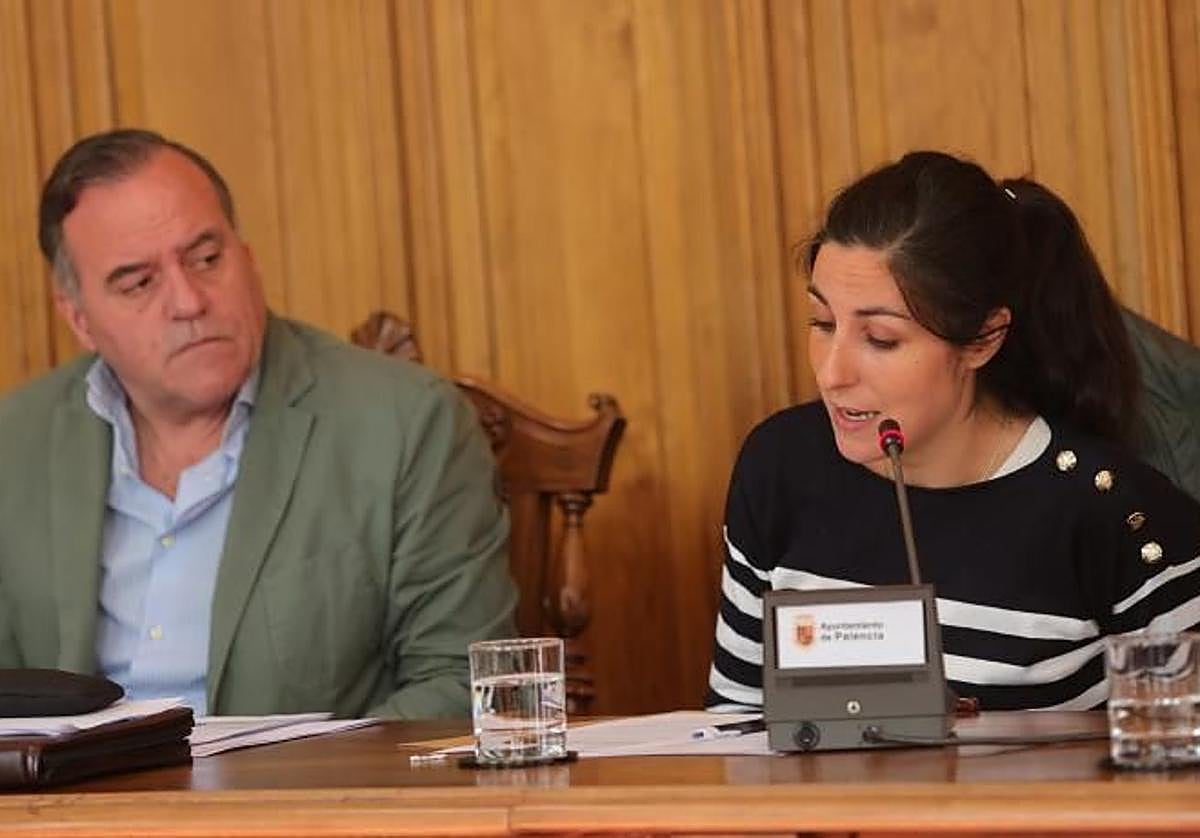 Domiciano Curiel y Marta Font, de Vamos Palencia.