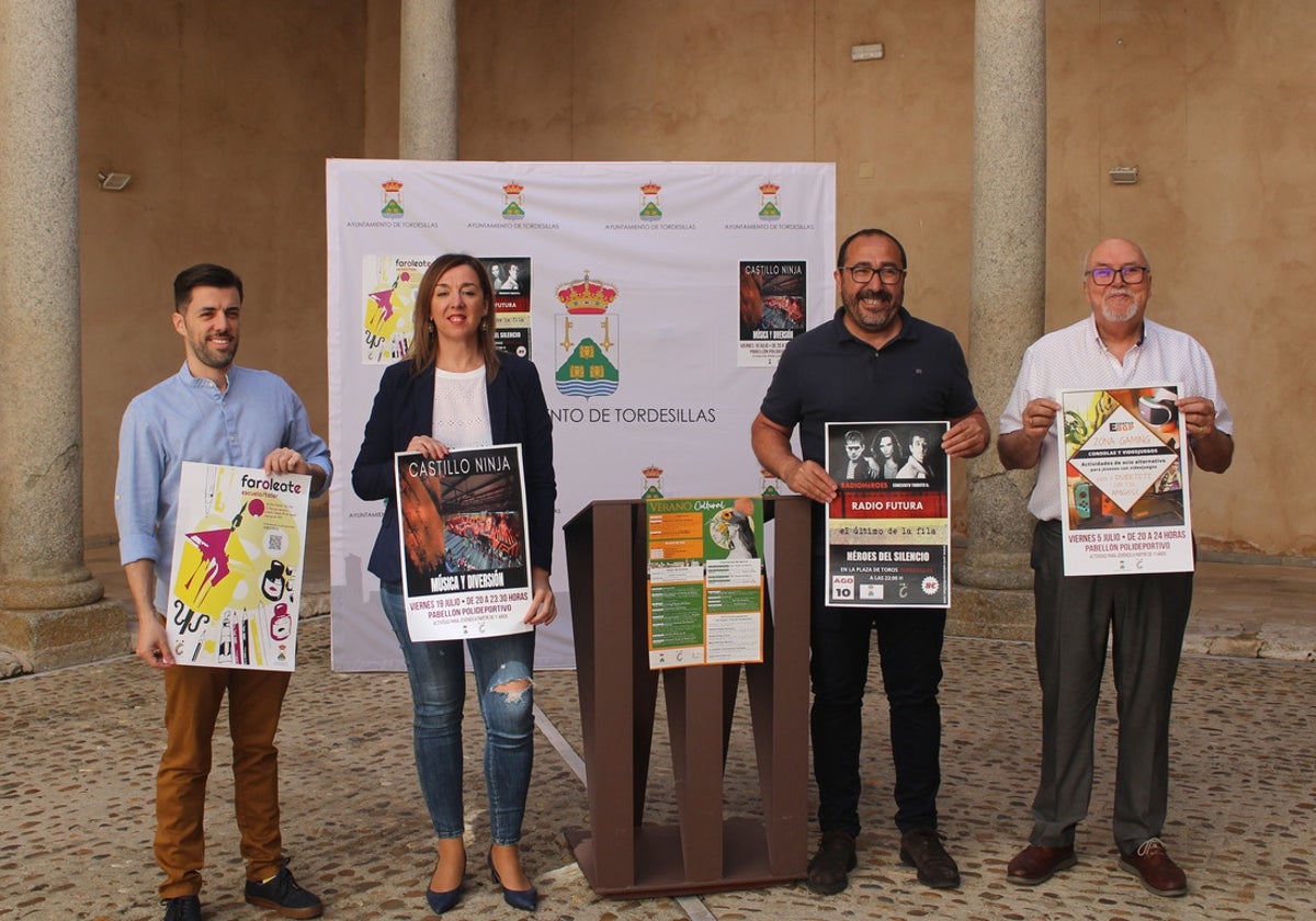 Presentación de la programación de verano en Tordesillas.