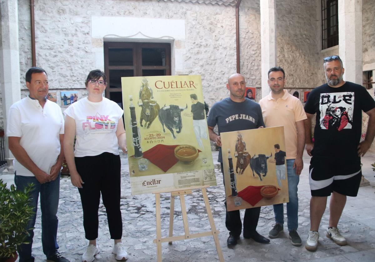 Presentación del cartel de las fiestas de Cuéllar.