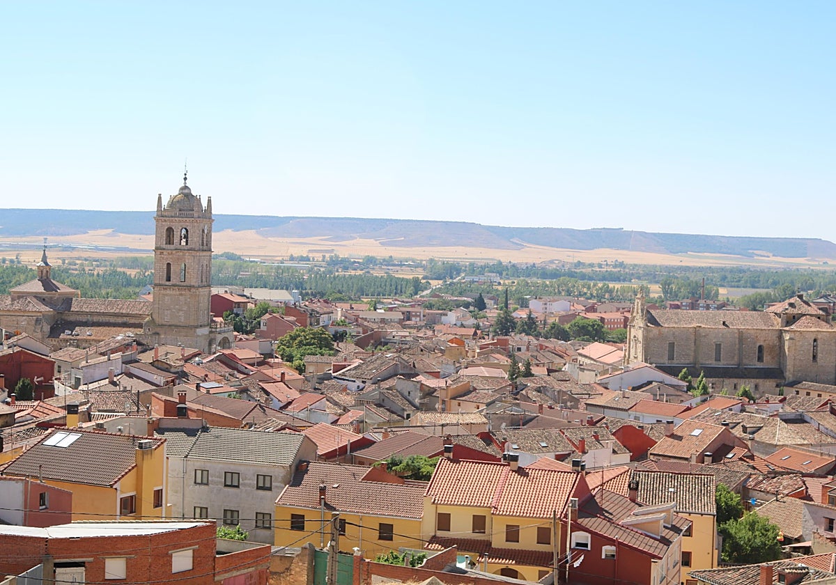 Panorámica de Dueñas.