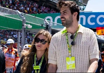 Gerard Piqué y Clara Chía no se pierden el Gran Premio de España de Fórmula 1, en Montmeló