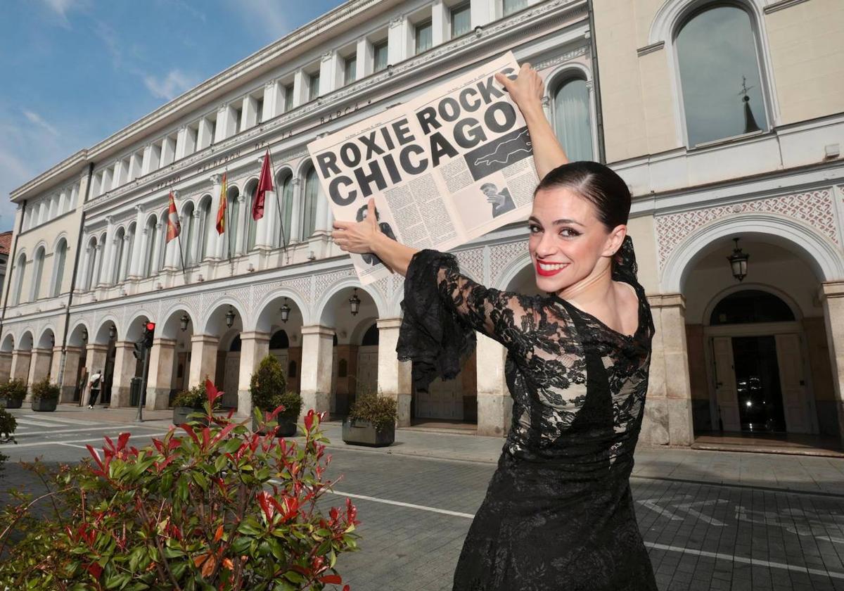 Teresa Abarca, protagonista de 'Chicago', el musical que llegará en septiembre a Valladolid.