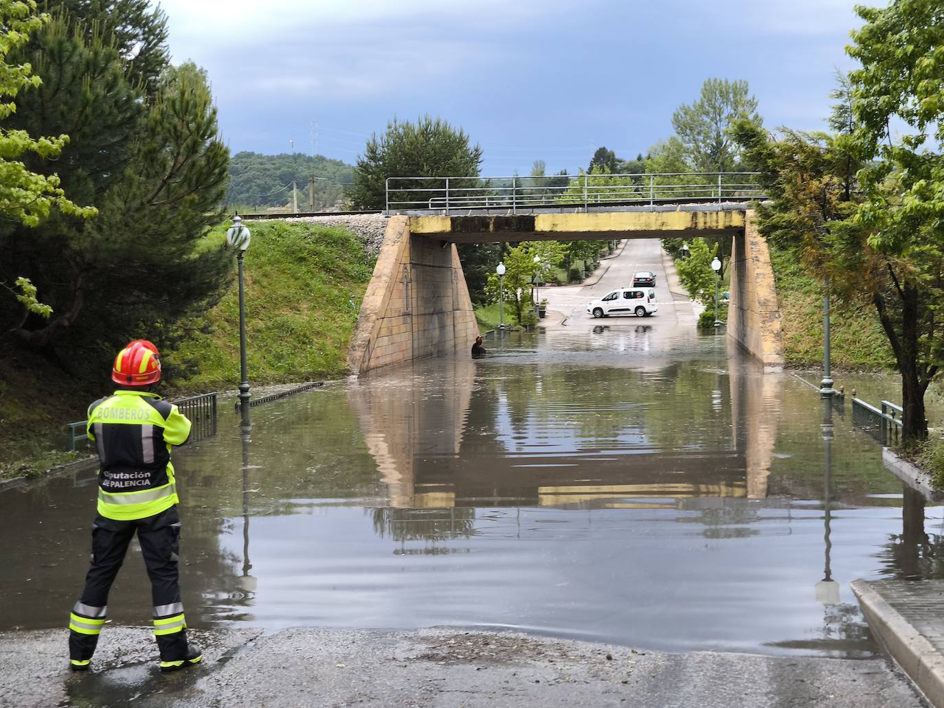 La inundación de Guardo en imágenes