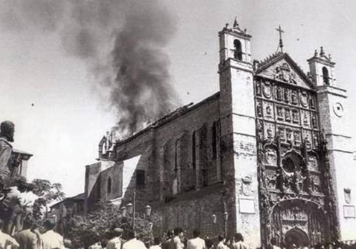 Incendio de San Pablo en 1968.