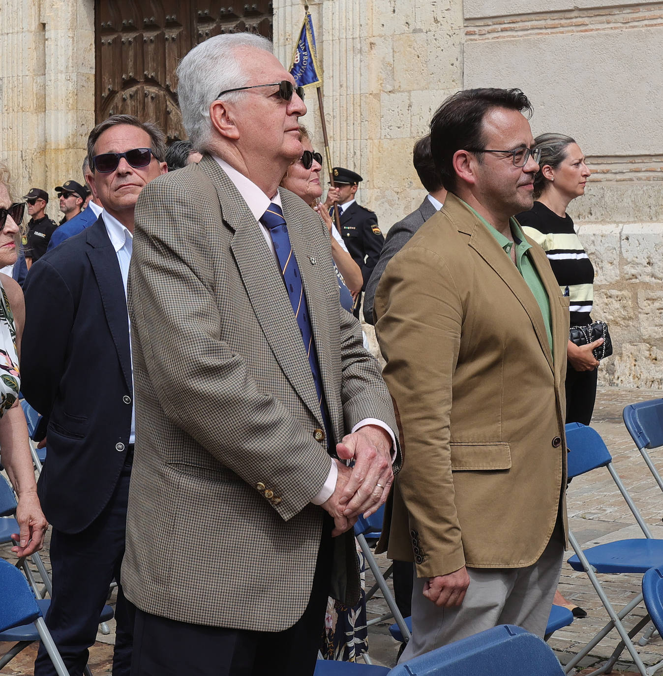 La Policía Nacional de Palencia homenajea a los agentes víctimas de terrorismo