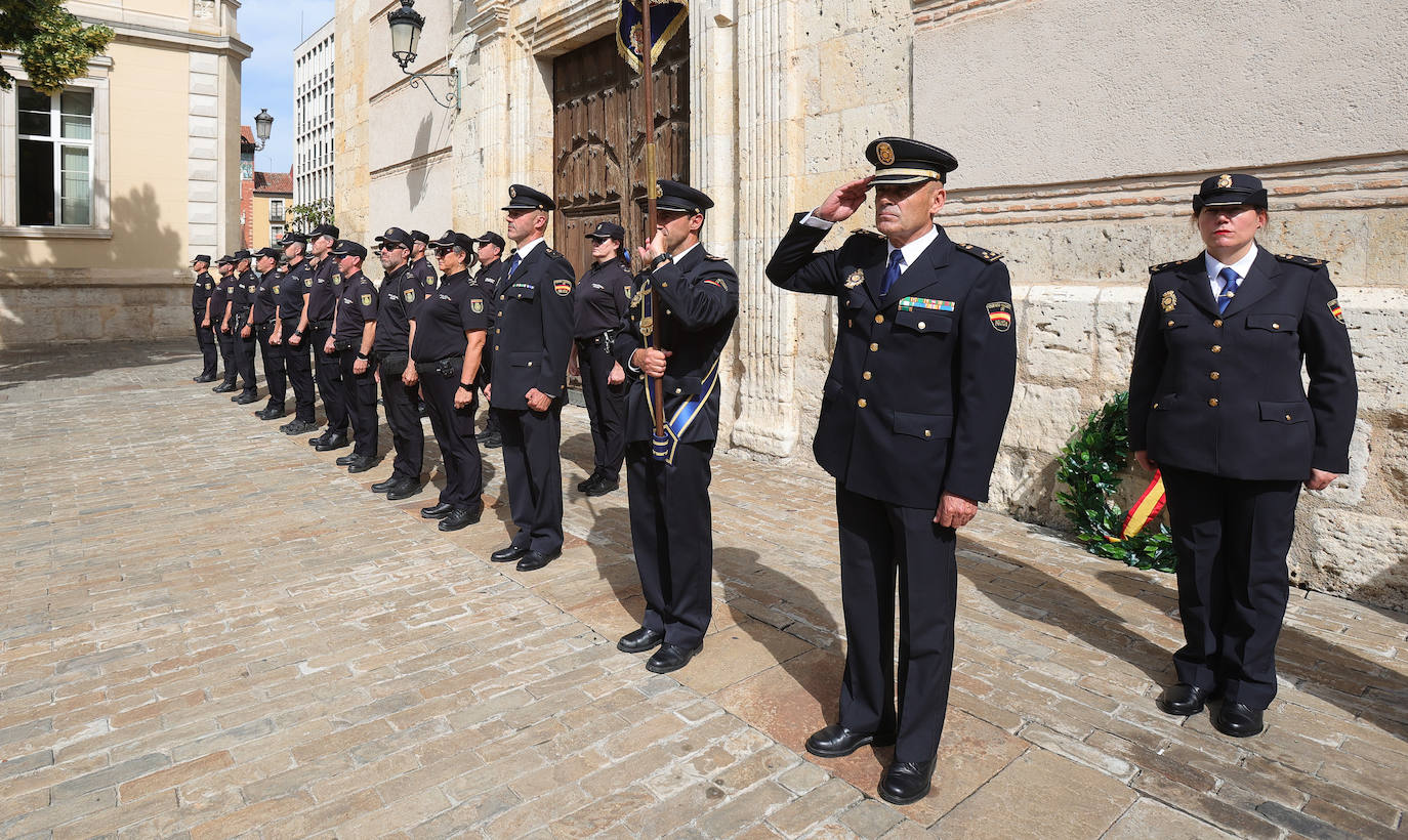 La Policía Nacional de Palencia homenajea a los agentes víctimas de terrorismo