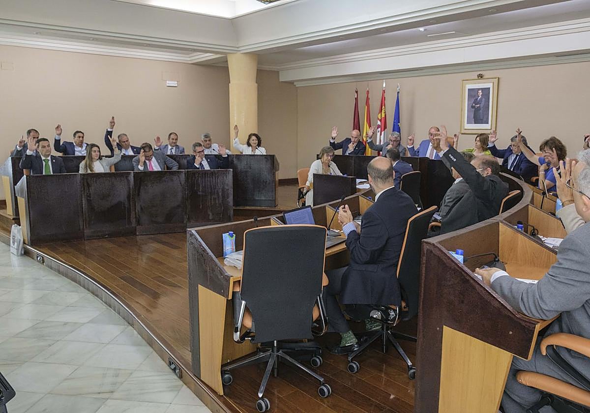 Votación de la moción con el manifiesto del Día del Orgullo LGTBI+.