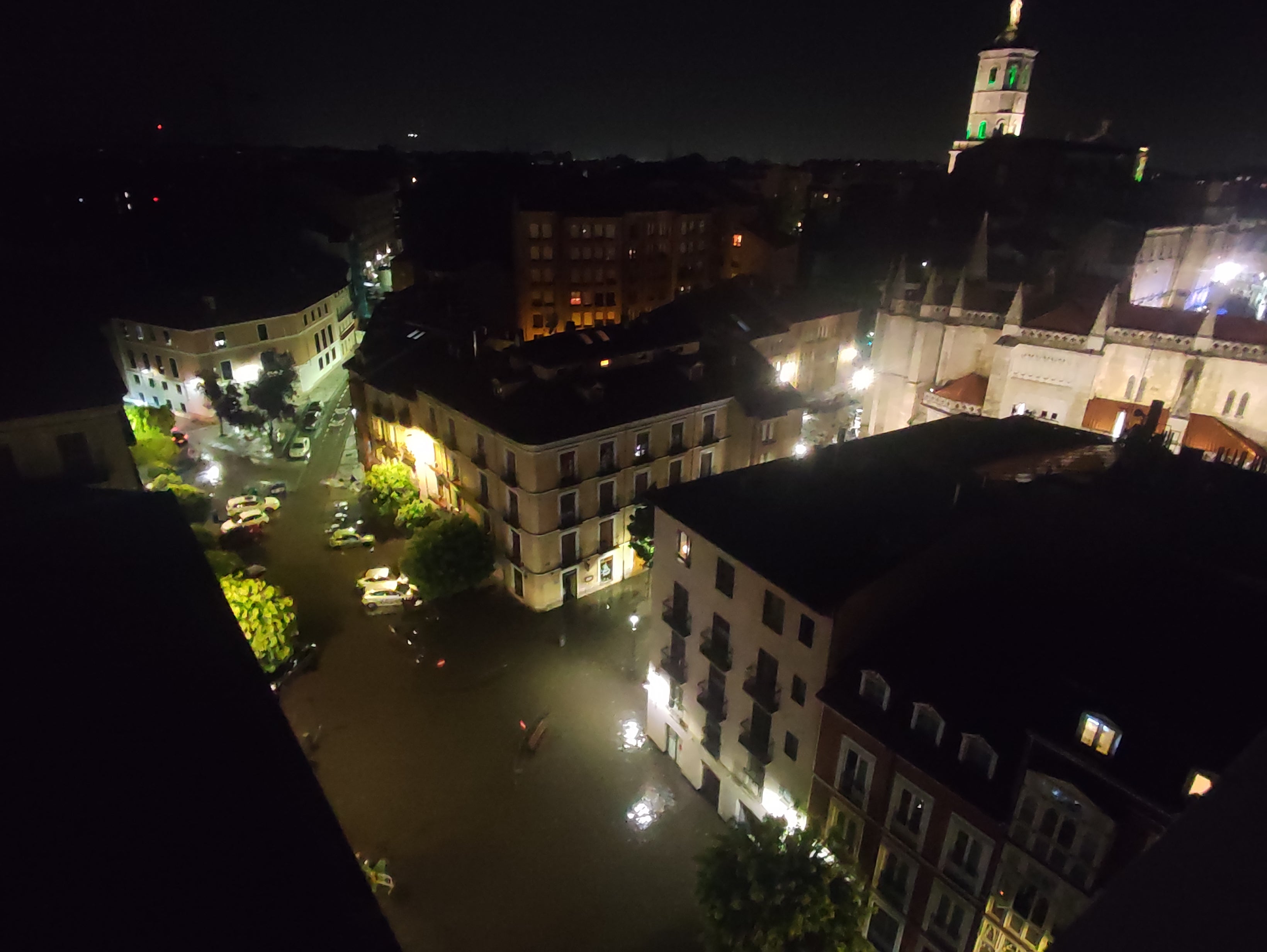 La tormenta en Valladolid, en imágenes