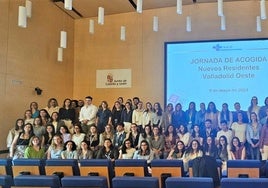 Recepción de los graduados que comenzan su formación este 2024 en la zona Oeste de Valladolid.