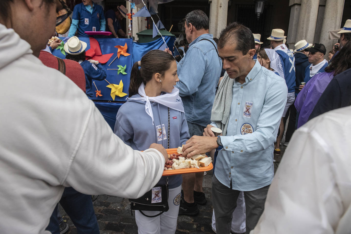 La Tajada de San Andrés, en imágenes