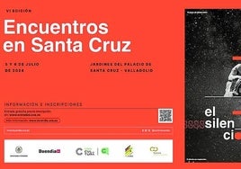 Cartel anunciador de los encuentros.