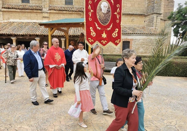 La procesión del beato Ponciano Nieto, en imágenes