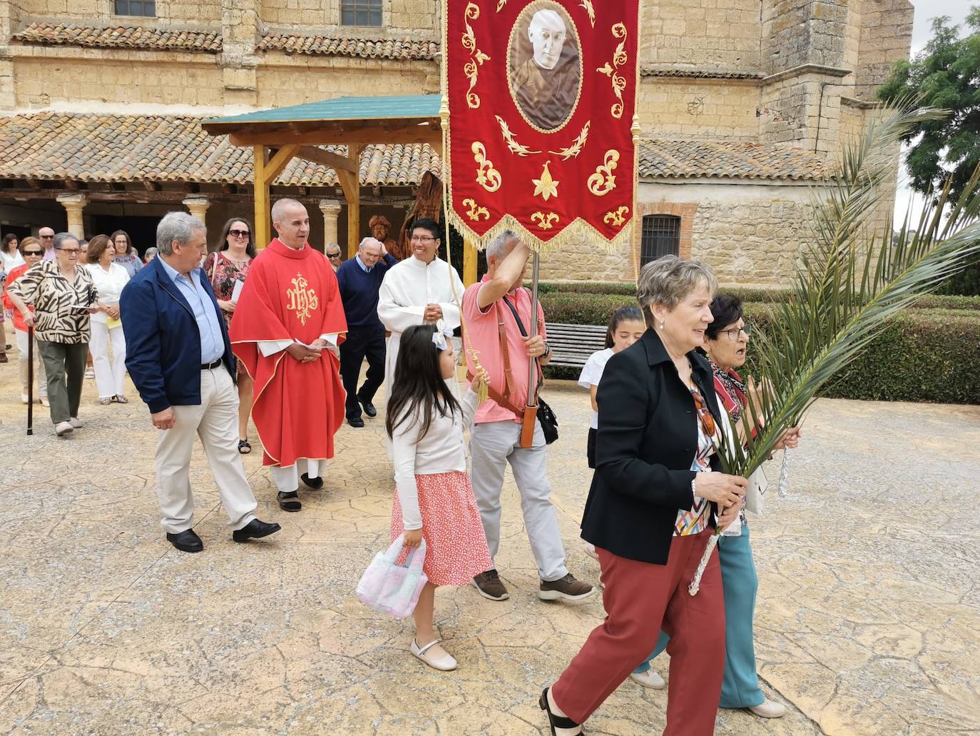 La procesión del beato Ponciano Nieto, en imágenes