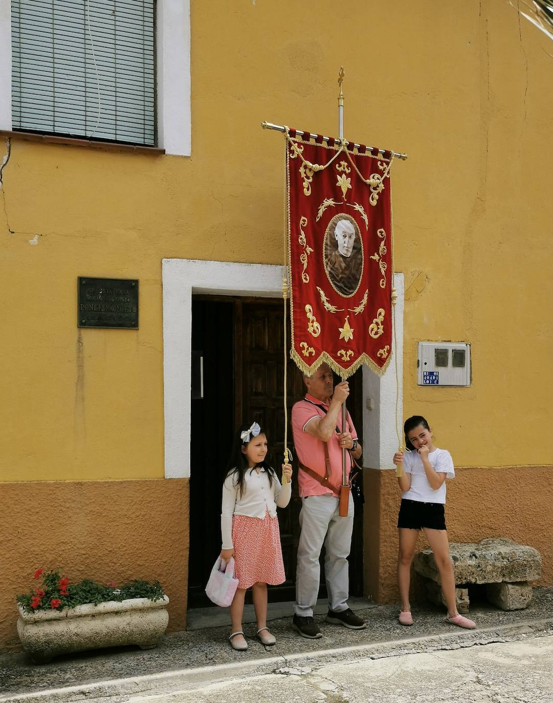 La procesión del beato Ponciano Nieto, en imágenes