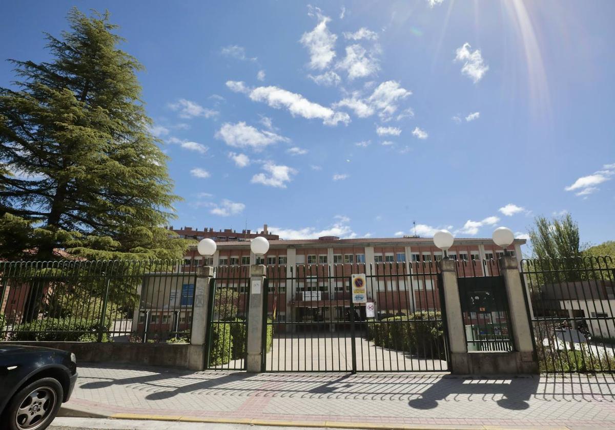 Colegio Tierno Galván, en el barrio de Parquesol, es uno de los que se incluyen dentro de este programa.